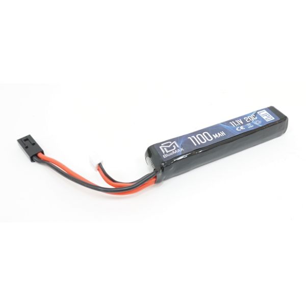 Аккумулятор BlueMAX Li-Po 11.1V 1100mah 20C, 102x21x14,5 мм (стик)